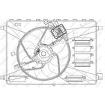 NRF Radiator Fan 47627