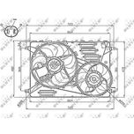 NRF Radiator Fan 47755