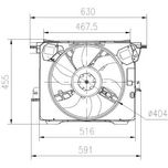NRF Radiator Fan 47899