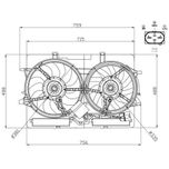 NRF Radiator Fan 47938