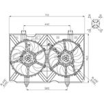 NRF Radiator Fan 47942