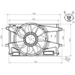 NRF Radiator Fan 47951
