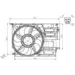 NRF Radiator Fan 47954