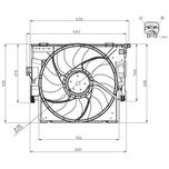 NRF Radiator Fan 47956