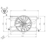 NRF Radiator Fan 47961