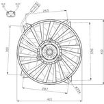 NRF Radiator Fan 47962