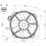NRF Radiator Fan 47965