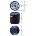 Mahle Oil Filter OC405/3