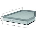 Mahle Air Filter LX1261