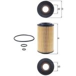 Mahle Oil Filter OX153D3