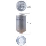 Mahle Fuel Filter KL43