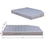 Mahle Pollen / Cabin Filter LAK1398