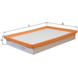 Mahle Air Filter LX999