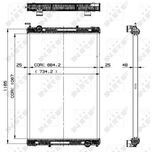 NRF Radiator 509885