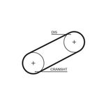 Gates Timing Belt 5101