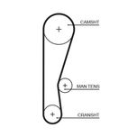 Gates Timing Belt 5119