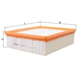 Mahle Air Filter LX593/1
