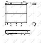 NRF Radiator 52129