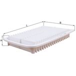 Mahle Air Filter LX4476