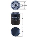 Mahle Oil Filter OC105