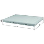 Mahle Pollen / Cabin Filter LA50/1