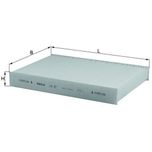 Mahle Pollen / Cabin Filter LA87