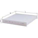 Mahle Pollen / Cabin Filter LA859