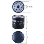 Mahle Oil Filter OC232