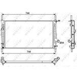 NRF Radiator 53111