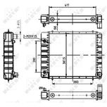 NRF Radiator 53149