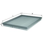 Mahle Air Filter LX390