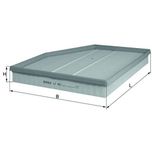 Mahle Air Filter LX982