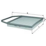 Mahle Air Filter LX1564