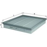 Mahle Air Filter LX1683