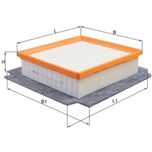 Mahle Air Filter LX1982