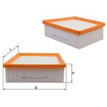 Mahle Air Filter LX4638