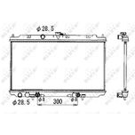 NRF Radiator 53390