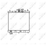 NRF Radiator 53476