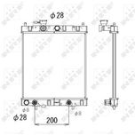 NRF Radiator 53510