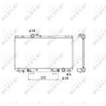 NRF Radiator 53586