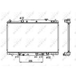 NRF Radiator 53679