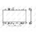 NRF Radiator 53698