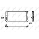 NRF Radiator 53709