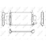 NRF Radiator 53748