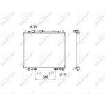 NRF Radiator 53810