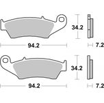 Brembo Motorcycle Brake Pads Set Front 07KA17SD