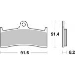 Brembo Motorcycle Brake Pads Set Front 07KA20SA