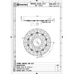 Brembo Motorcycle Brake Disc 208973717