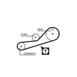 Gates Timing Belt 5452XS