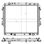 NRF Radiator 550032
